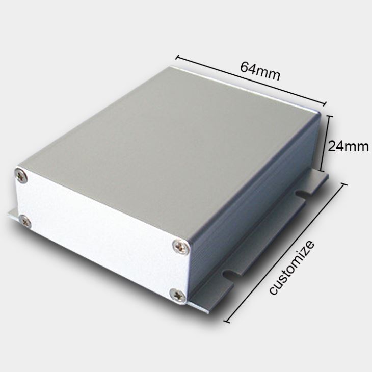 Anodized Aluminium Extrusion Enclosure para sa Electronic