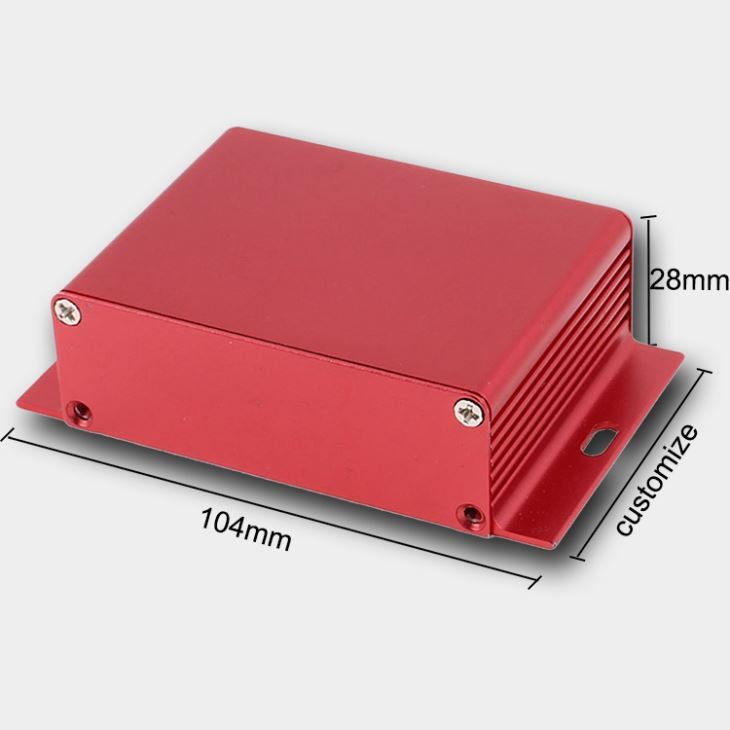 Anodizing Aluminium Extrusion Enclosure para sa Electronic