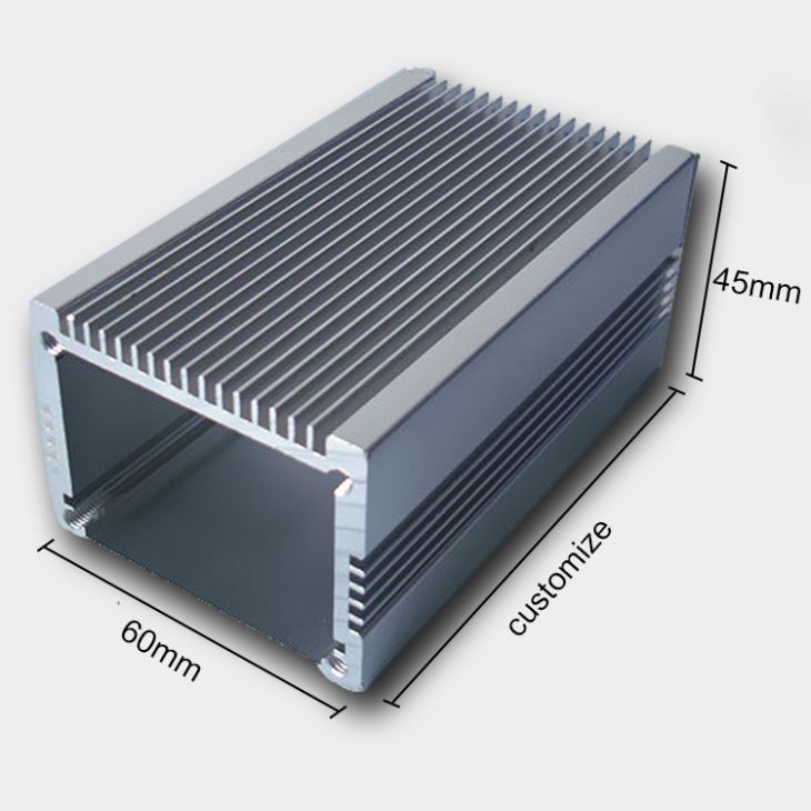 Anodizing Aluminium Extrusion Profile Box