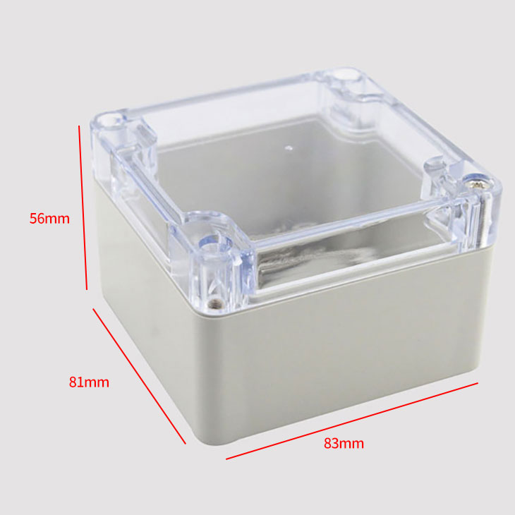 Hard Plastic Waterproof Box na may Hinged Door