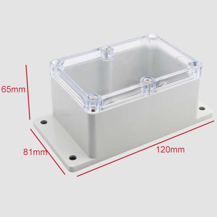 Hinged na Plastic na Waterproof Box